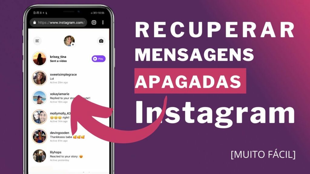 Cómo recuperar mensajes eliminados de Instagram