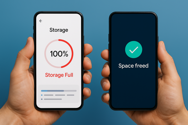 Free up space on your phone