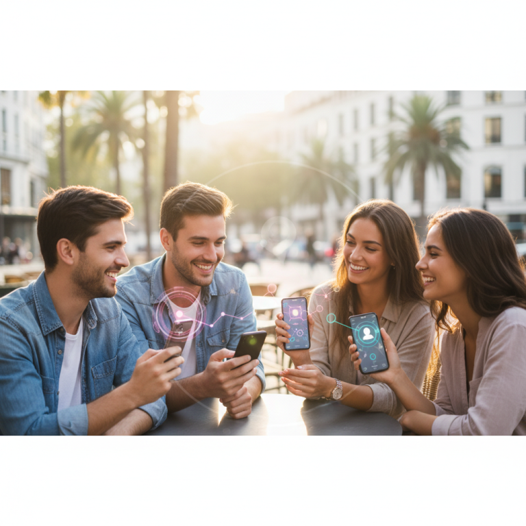 Aplicaciones de citas: Conoce gente en tu zona.