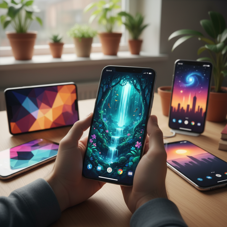 Vylepšete si telefon: Jak si stáhnout tapety do telefonu